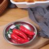 Stainless Steel Food Snacks Seasoning Dishes Silver Appetizer Condiment Tray Dessert Dish  Salt