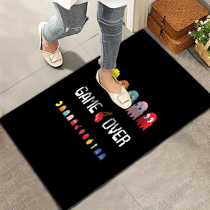 Pacman Carpet Rug For Living Room Bedroom Home Sofa Decoration Kids Play Nonslip Floor Mat