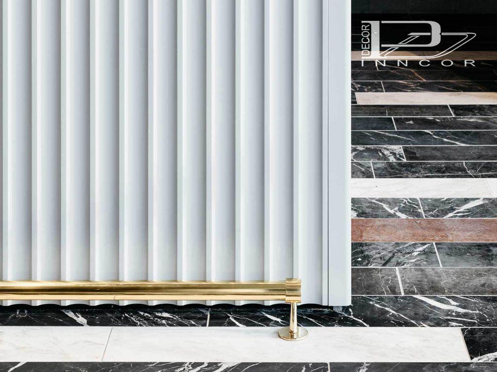 3D Wall Panel Mold for Gypsum, Plaster or Concrete Tile for Decorative Wall Panels 'Fashion'