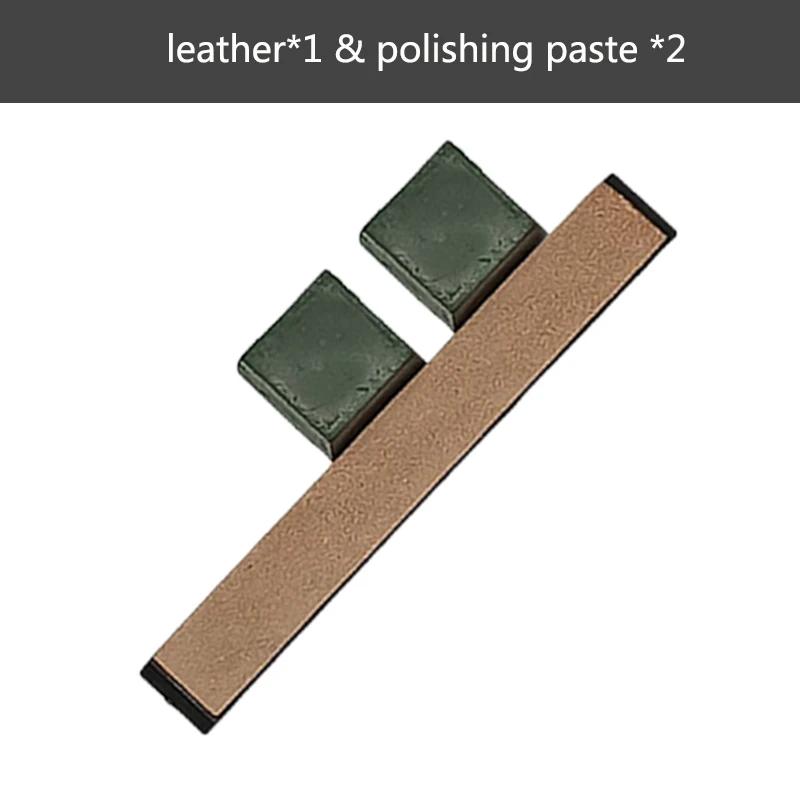 Knife Polishing Sharpener Sharpening Stone Leather Honing Strop Compound Grinding Knife Paste Polishing Paste Sharpening Tool