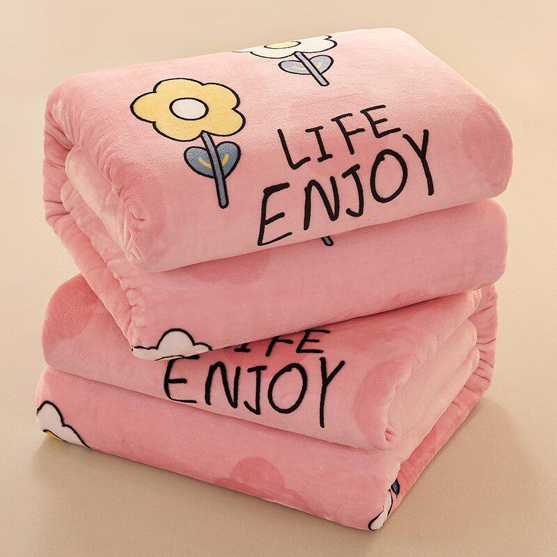 Фланелевый плед и простыня двойного назначения: Плотное, Теплое, Зимнее и Всесезонное Одеяло для Общежития или Дома, Одинарное/Двуспальное