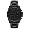 MK8482 Brecken Black Ion Plated Chrono Men's Watch