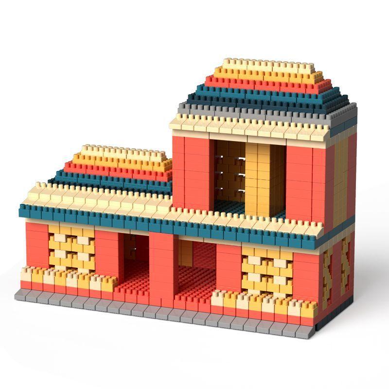 Children's Large Particle Educational Building Blocks Assembly Toys Boys and Girls Baby DIY Early Education Three-dimensional Puzzle Model Gift