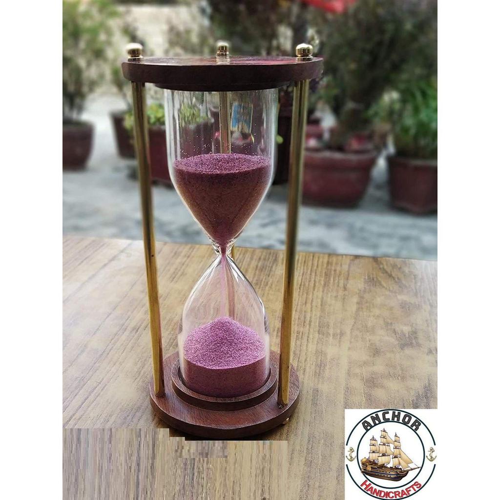 Сделка на антикварные декоративные подарочные предметы для возлюбленного, друзей и родственников. Розовые песочные часы|Песочные часы|Песочные часы|Песочные часы|Высота 6 дюймов|5 минут