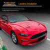 Наклейка-спойлер в виде ветрового ножа на передний бампер для Ford Mustang MK6.5 2018-2023 годов выпуска
