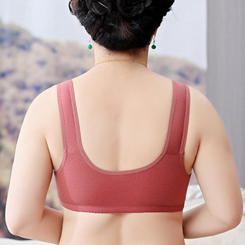 3 шт./компл. женский бюстгальтер с застежкой спереди, беспроводной хлопковый бюстгальтер большого размера, нижнее белье, удобный женский бюстгальтер с чашечкой BC