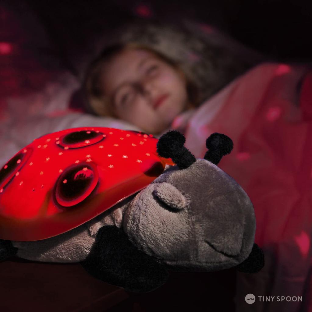 Сумерки Божья коровка Облако Б Облако Укладывание спать Ночь Мягкая игрушка для младенца Пчела, кровать, привычки, Расслабление, плач, игрушка, подарок, Настоящее время, (божья коровка)