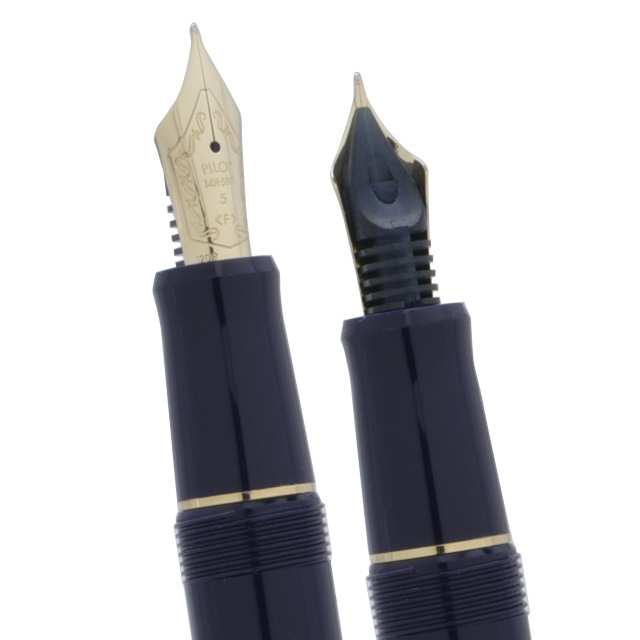 Перьевая ручка Pilot Namiki New Custom 74 Темно-синяя Перо Medium FKKN-12SR-DLM