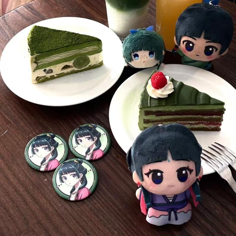 NEW 10CM Anime The Apothecary Diaries Plush doll Pendant kawaii Cotton Doll Renshi Maomao plusies figure Stuffed Cosplay toys