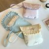 Bowknot Mini Cosmetic Bag Large Capacity Bow Makeup Bag Sweet Sanitary Napkin Storage Bag Student