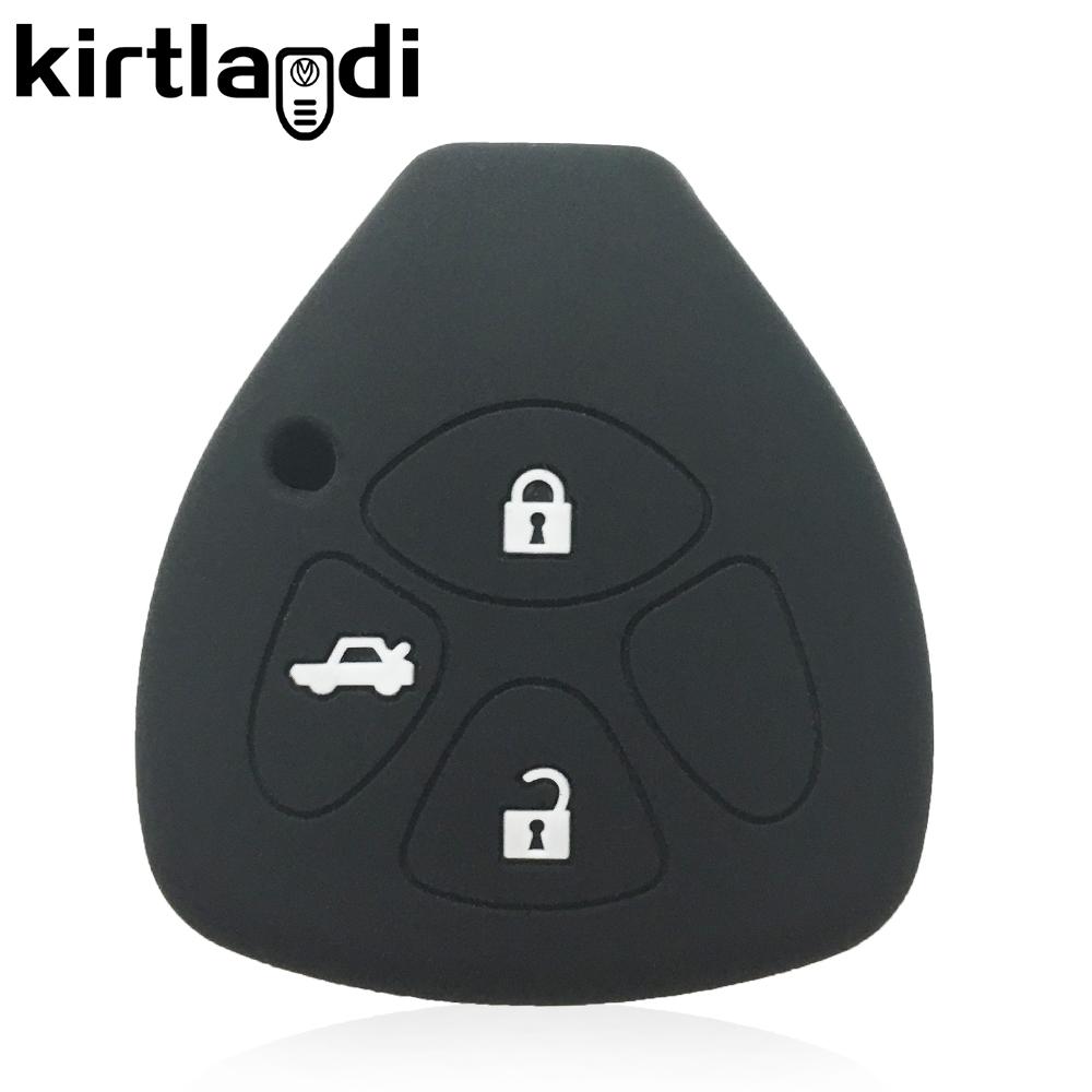 Автоаксессуары Чехол для ключа Колпачок для Toyota Rav4 Auris Corolla IQ Porte Yaris/Vitz Verso Hilux Icon Camry 40 2/3/4 кнопки Крышка для ключа