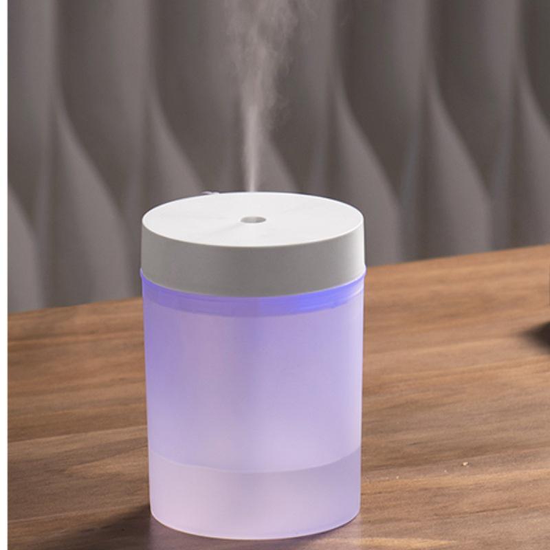 USB Цветной Ночник Увлажнитель и Мини Очиститель Воздуха - Бесшумный, Компактный для Использования в Спальне