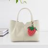 Fruit Keychain Purse Strawberry Coin Purse Keychain Pendant Zippered Mini Purse Retro Bag Charm for Backpack Handbag