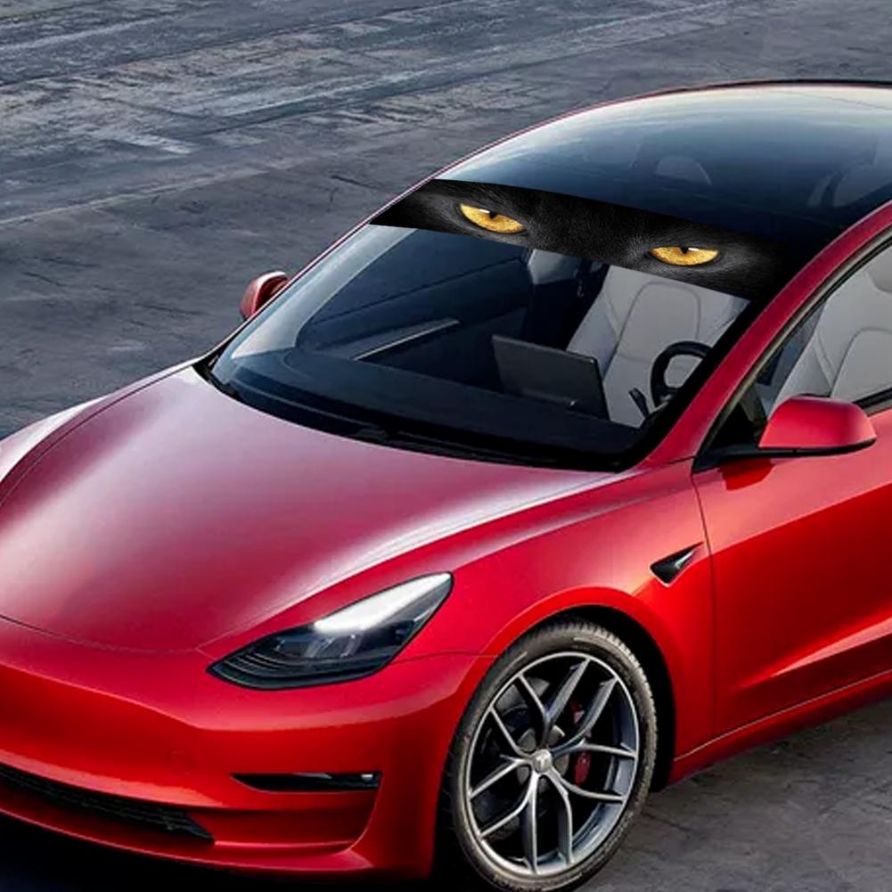 Переднее лобовое стекло автомобиля, 3D наклейки, передняя и задняя шестерня, декоративные солнцезащитные наклейки, декоративные наклейки для автомобиля