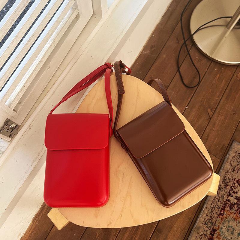 2025 Универсальная японская и корейская ретро сумка кроссбоди для монет и телефона для мужчин и женщин