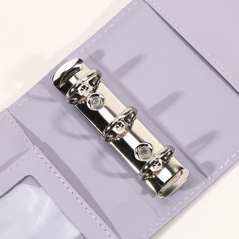 Легкий Мини K-pop Обложка для Альбома для Фотокарточек Кожаный Маленький Фотоальбом на Разъемных Листах для Организатора Коллекционных Карт Игровых Карт