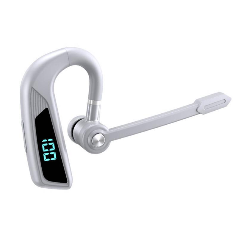 V16 Bluetooth-совместимая гарнитура Голосовой ответ Двойной микрофон Батарея Цифровой дисплей V9 Левый и