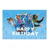 Zootopia Themed Birthday Party Decorations, Children's Birthday Banners, Paper Plates, Paper Cups, Tissues, Tablecloths, Power Strips, Party Supplies