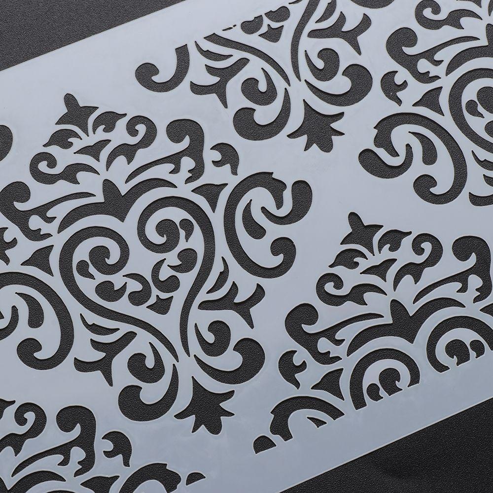 Baking Mould DIY Template Cake Decorating Tool Fondant Mold Cupcake Stencil Cake Lace Border