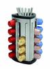 Brabantia Coffee Capsule HolderDispenser, 4.5" W x 4.5" D x 7.7" H, Dishwasher Safe, Tower Stand, Product Number: 418709