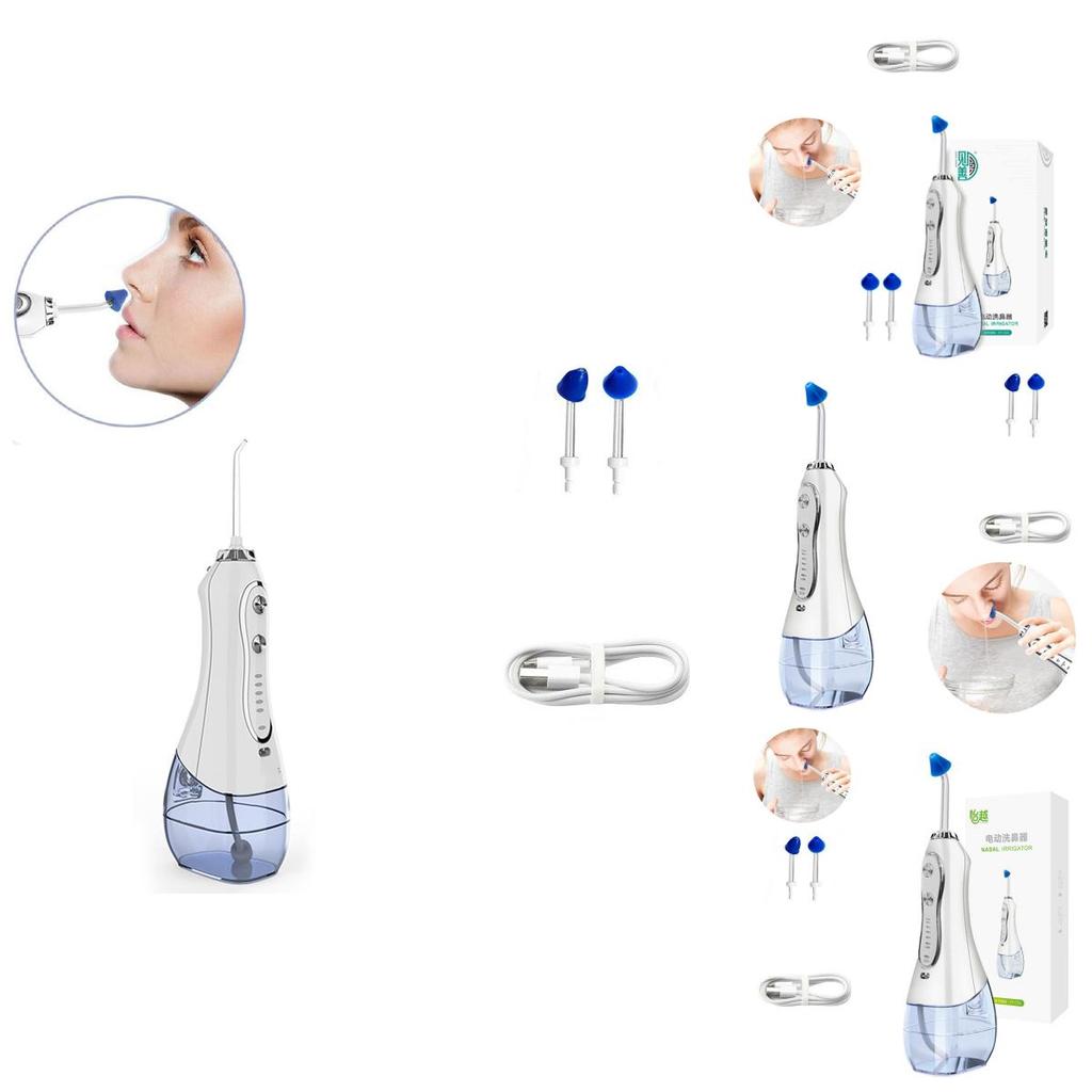 Электрический ирригатор для носа, емкость 300 мл, не одноразовый, патентный дизайн