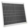 25W Portable Flexible Polycrystalline Solar Panels Charging Board for Outdoor Travel Camping RV