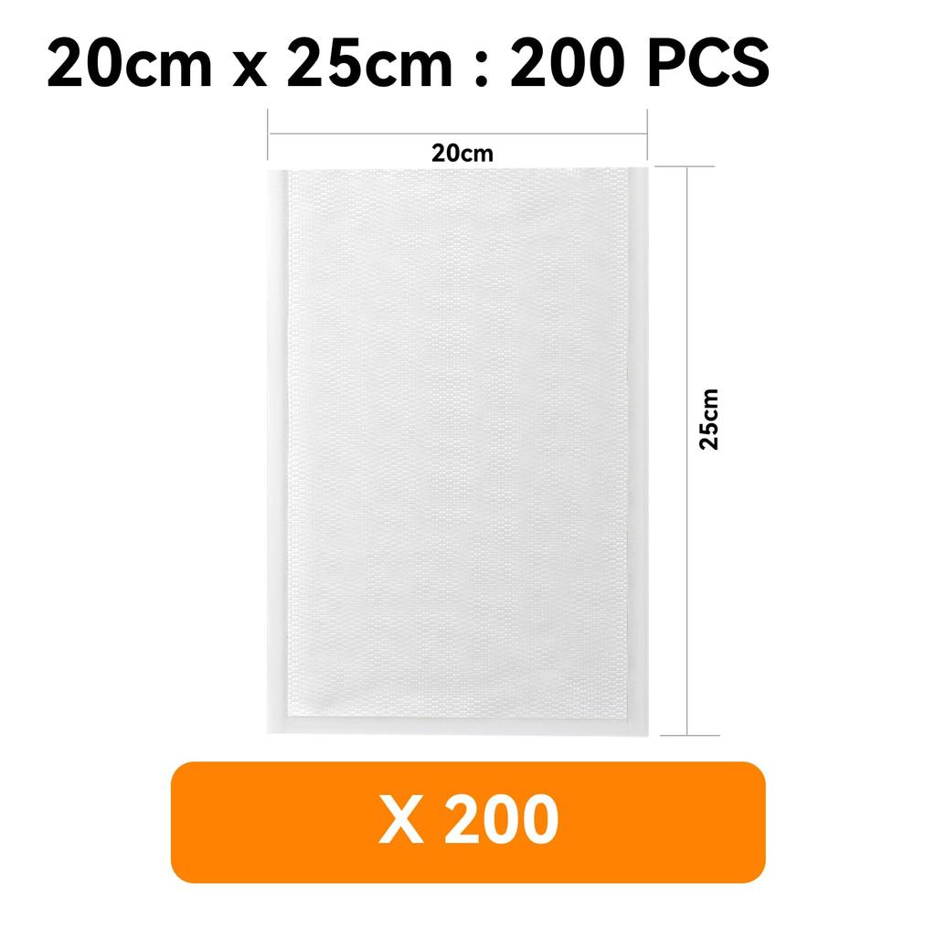 Вакуумная упаковка Wevac 20 x 200 Shinku Vacuum Easy to Dog Food Low Temperature Vacuum Packs Vacuum Commercial Home Use Bags, 25 см, Листы, Упаковка, Сумки,