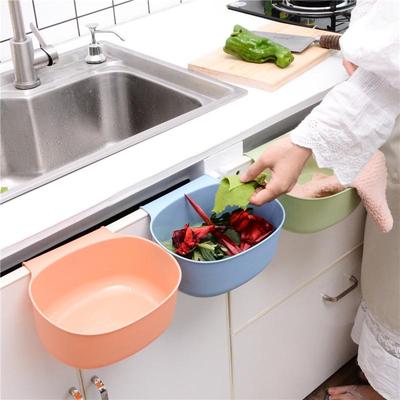 Дверца кухонного шкафа Подвесная кухонная мусорная корзина для мусора Ящик для хранения вещей для фруктов и бумаги Мусорное ведро