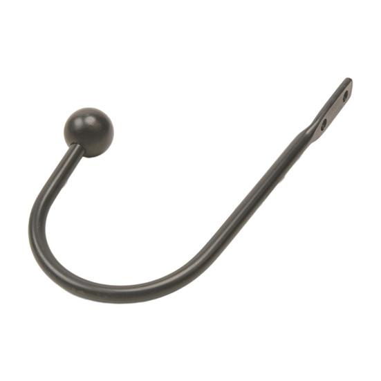 Yousheng 2 шт. держатели для штор полированные с двумя отверстиями U-образные портативные изысканные широко применяемые прочные современные настенные крючки для подхвата штор