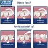 FAWNMUM Guihu Double Line Smooth Dental Floss Picks