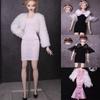 Elegant Doll Dresses Casual Wears Plush Coat Dolls DIY Accessories  11.5" Doll/1/6 BJD Dolls