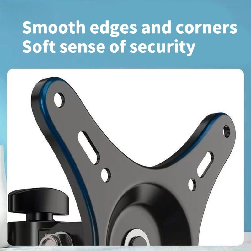 Tv Wall Mount Wall Hanging Rotate TV Arm LCD Screen Wall-Mounted Bracket Screen Stand Quiet 10KG Load