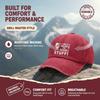 Grill Master Baseball Cap - I Only Smoke The Good Stuff Print Adjustable Unisex Polyester Casual Outdoor Sports Hat For Bbq Lovers Dads Gift