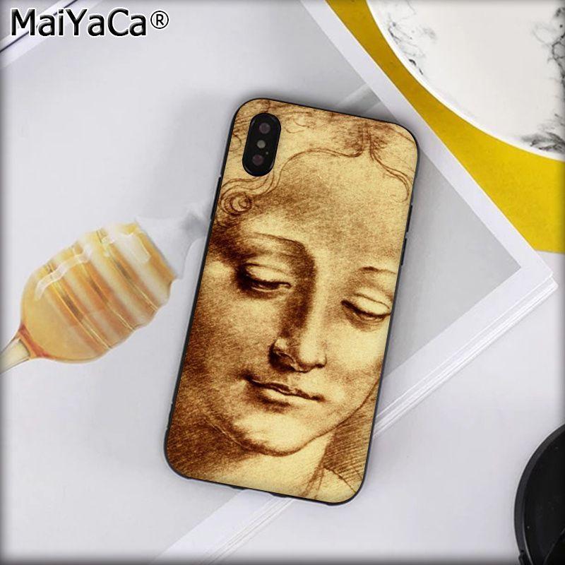 MaiYaCa Italy leonardo da vinci art Phone Cover for Apple iphone 11 pro 8 7 66S Plus X XS MAX 5S SE XR Cases