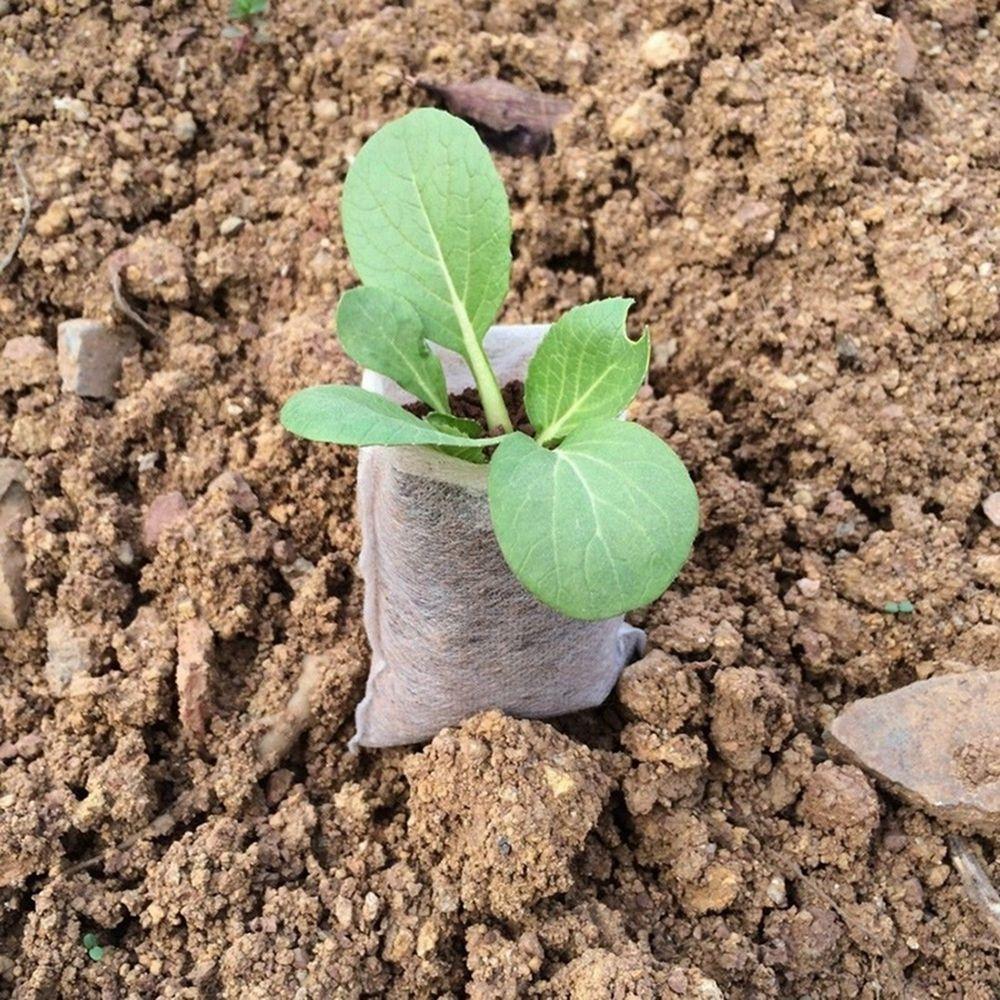 Flower Seedling Raising Planting Plants Nursery Bags Garden Supplies Grow Bags Nursery Pots