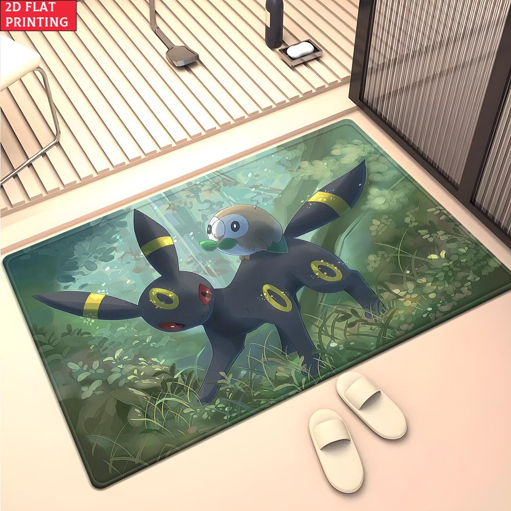 Cute Yellow Cartoon Character Area Rug Anti Slip Washable Floor Mat For Kids Bedroom Living Room Game Bedroom Home Decor Carpet