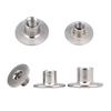 30Pcs Carbon Steel T-Shaped Weld Nut  for Furniture Sheet Metal Woodworking