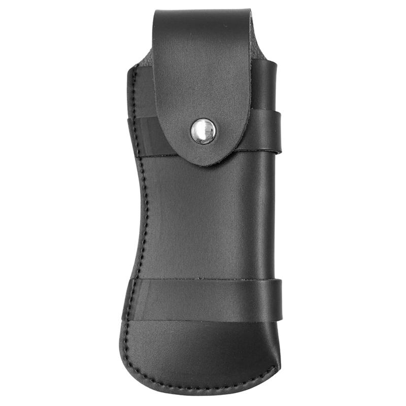 Horizontal Carry Cutter Pouch Belt Leather Folding Cutter Snap Case Holsters