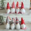 Christmas Decorations Knitted Wool Forest Man Doll Small Pendant Faceless Doll Christmas Tree Ornaments