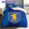MansfieldFC Pattern Bedding Quilt Set Quilt Cover Pillowcase Home Decoration Birthday Gift (1 * duvet cover + 2 * pillowcase, without core)