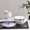 22-Piece Chinese Ceramic Dinnerware Set