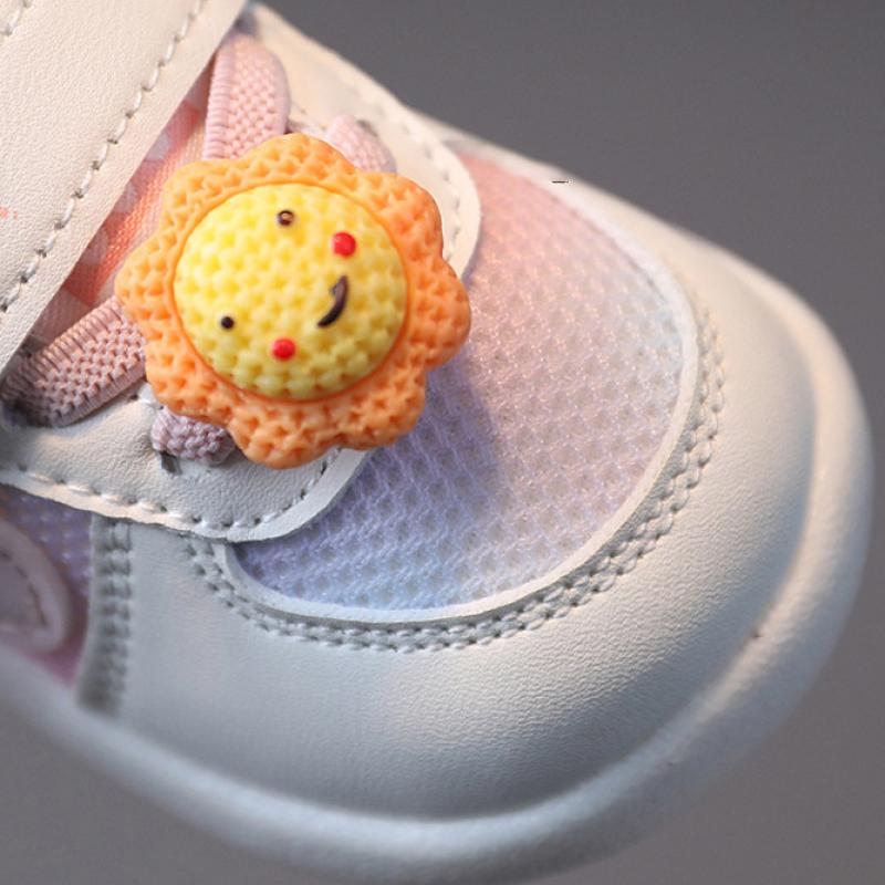 TWINFLAMES Baby Softsole Shoes Non-slip Toddler Shoes 0-2 Years Old Baby Shoes New Toddler Net Panel Shoes