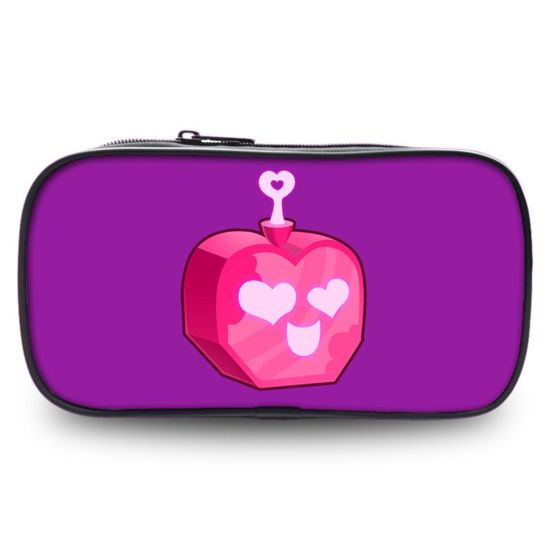 Прочный полиэстеровый пенал Blox Fruits Roblox для студентов с большой вместимостью