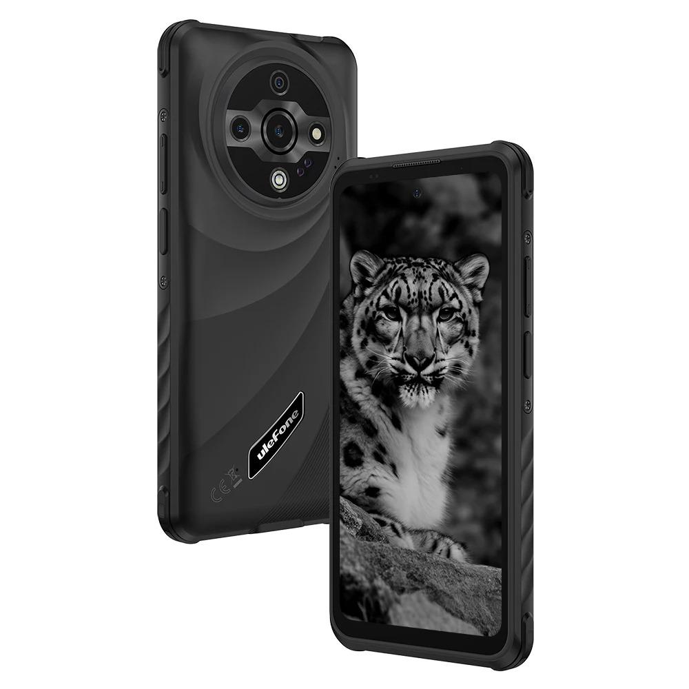 Ulefone Защищенный телефон Armor X31 4G 6,56” Android 15 Смартфон До 12 ГБ ОЗУ 128 ГБ ПЗУ 48 МП NFC Камера ночного видения ИК-излучатель Глобальный