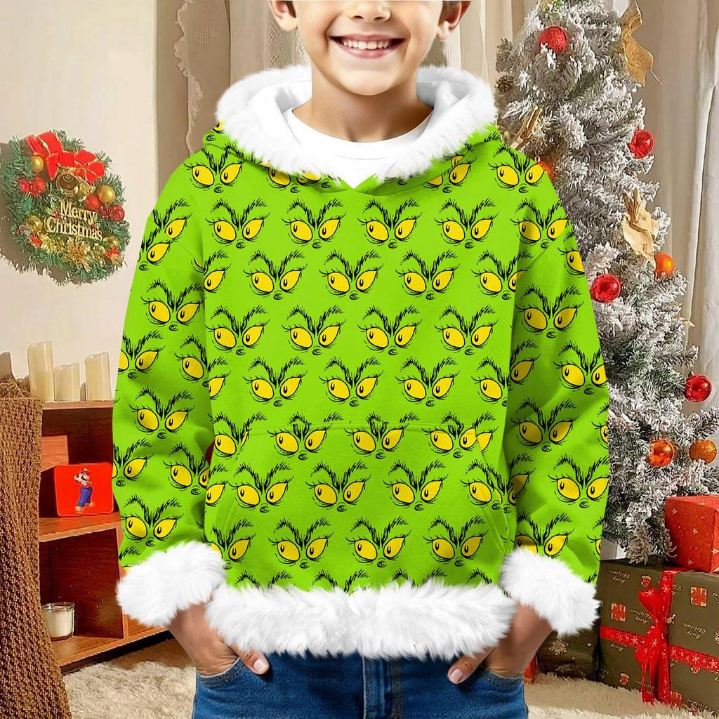 Детский свитшот для девочек и мальчиков, с длинным рукавом, легкая повседневная толстовка с капюшоном, свободный удобный свитшот