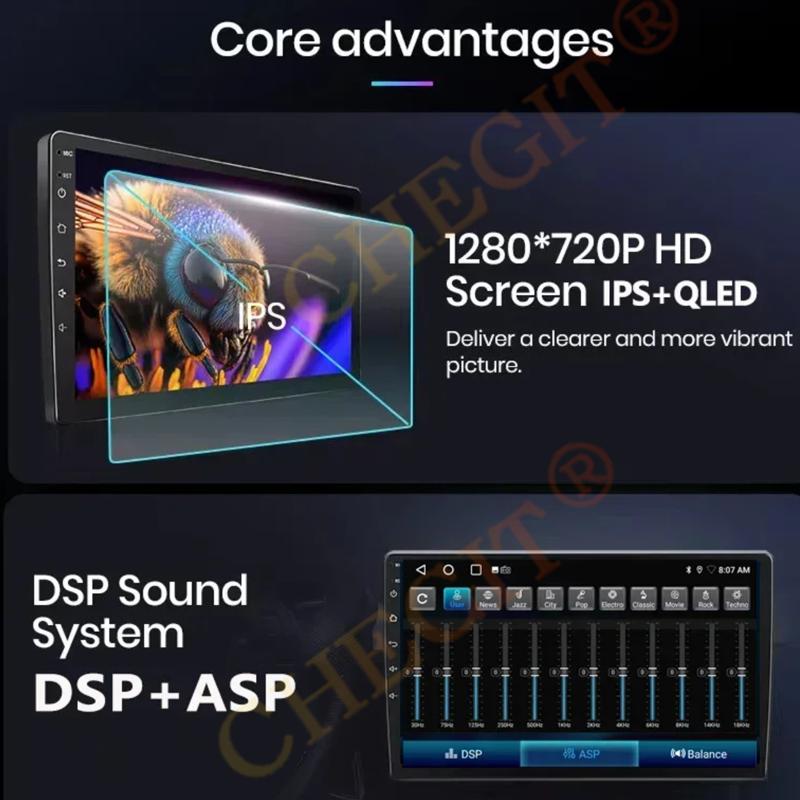 Universal Android 13 2Din Car Radio 7"/9"/10"Autoradio 64G GPS BT Car Audio Carpaly Multimedia Player For Hyundai Nissan Toyota