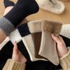 Женские носки до середины икры для тепла осенью и зимой