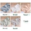 FitonTon Women's 7-Pack Cotton Mid-Waist Seamless Briefs