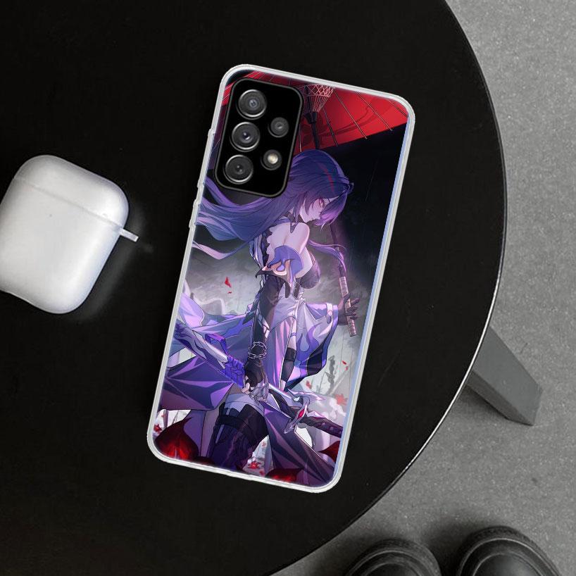Чехол для телефона Honkai Star Rail Acheron для Samsung Galaxy A17 A16 A26 A36 A56 A57 A37 A15 A25 A35 A55 A14 A24 A34 A54 A13 A23 A33 A