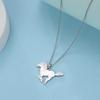 Dreamtimes Horse Necklaces Horse Pendant Necklace Stainless Steel Necklace Horse Chain Fashion Jewelry Women Christmas Gift